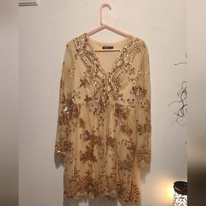 BooHoo Sequin Dress